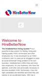 Mobile Screenshot of hirebetternow.com